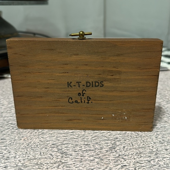 Wood Plaque‎ Hand Painted Frog Wall Art Home Decor MCM Vintage Unique - Picture 4 of 5